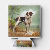 Rafraîchisseur Pour Canette Chien de chasse avec oiseau dans la bouche (Dos)