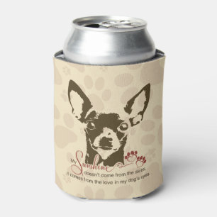 Rafraîchisseur Pour Canette Chien de chiwawa mon soleil