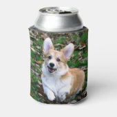 Rafraîchisseur Pour Canette Chien de Corgi mignon qui bondit (Can Dos)