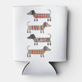 Rafraîchisseur Pour Canette Chien de saucisse Dachshund (Devant)