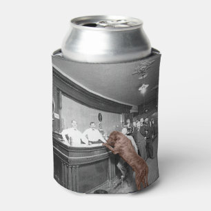 Rafraîchisseur Pour Canette Chien Friendly Saloon Tavern Bar 1900 Photo