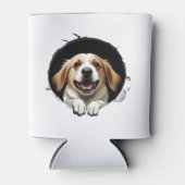 Rafraîchisseur Pour Canette Chien heureux   (Devant)
