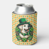 Rafraîchisseur Pour Canette Chien mignon de la Saint Patrick (Can devant)
