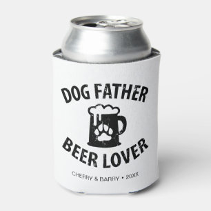 Rafraîchisseur Pour Canette Chien Père Bière Amant Drôle Amant Chien Amant