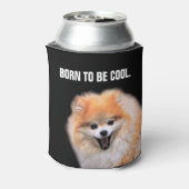 Rafraîchisseur Pour Canette Chien Poméranien mignon riant (Can Dos)