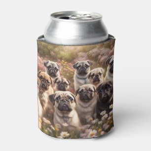 Rafraîchisseur Pour Canette Chiens Carlins Super mignons Cosy