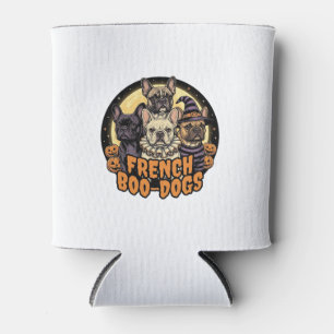 Rafraîchisseur Pour Canette Chiens de bouh français Halloween Bouledogue franç