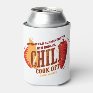 Rafraîchisseur Pour Canette Chili Cuisinière Concours de cuisine barbecue