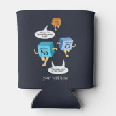 Rafraîchisseur Pour Canette Chimie Éléments de tableau périodique Enseignant p (Dos)