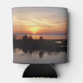 Rafraîchisseur Pour Canette Chincoteague Sunset II Virginia Paysage (Dos)