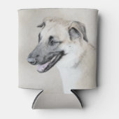 Rafraîchisseur Pour Canette Chinook (oreilles d'hélicoptère) Peinture - Chien  (Devant)