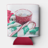 Rafraîchisseur Pour Canette Chocolat chaud et Sucre de canne Noël (Dos)