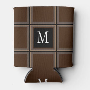 Rafraîchisseur Pour Canette Chocolat foncé Brown personnalisé unique