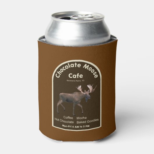 Rafraîchisseur Pour Canette Chocolat Moose Café (Can devant)