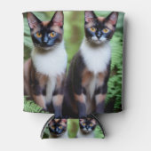 Rafraîchisseur Pour Canette Chocolat Siamese jumeaux, Pouvant refroidir (Devant)