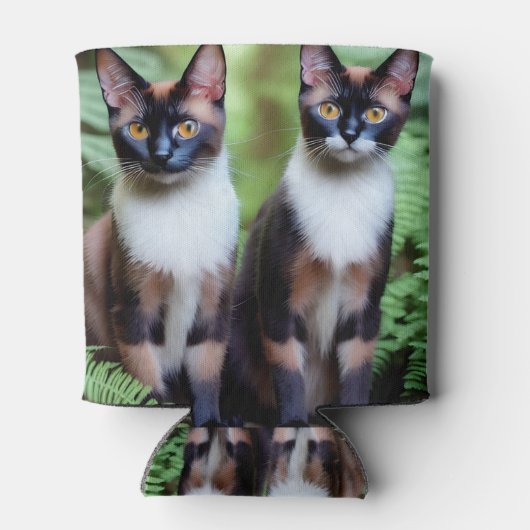 Rafraîchisseur Pour Canette Chocolat Siamese jumeaux, Pouvant refroidir (Dos)