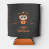 Rafraîchisseur Pour Canette Chouette/Automne/Automne/Halloween/citrouille (Devant)