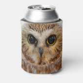 Rafraîchisseur Pour Canette Chouette blanche à mâchoire noire (Can Dos)