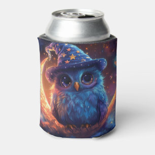 Rafraîchisseur Pour Canette Chouette Sorcière Mignonne sur la Lune : Art Fanta
