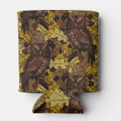 Rafraîchisseur Pour Canette Chouettes d'automne (Dos)