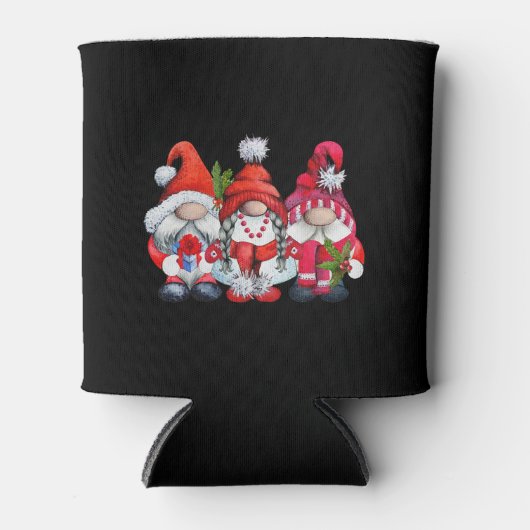 Rafraîchisseur Pour Canette Christmas Gnomes (Devant)