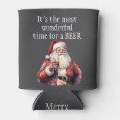 Rafraîchisseur Pour Canette Christmas It's the most wonderful time for a beer (Devant)