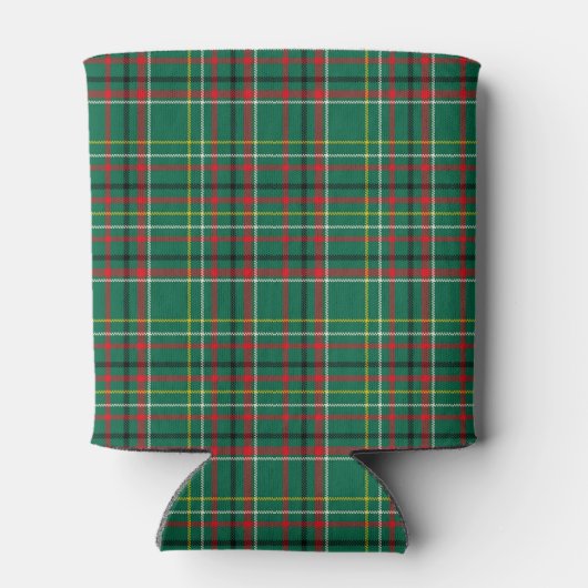 Rafraîchisseur Pour Canette Christmas Plaid Green Pattern-23914 (Dos)