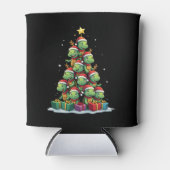 Rafraîchisseur Pour Canette Christmas Tree Sea Turtle Turtles Tortoise T-Shirt (Devant)