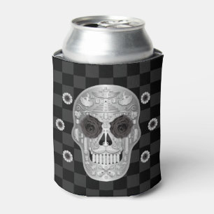 Rafraîchisseur Pour Canette Chrome Calavera (Rose noir) peut refroidir