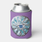 Rafraîchisseur Pour Canette Chrome Mystical Eye Design (Can devant)