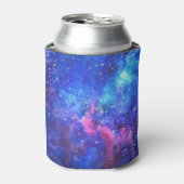 Rafraîchisseur Pour Canette Ciel de nuit de l'aquarelle de Galaxy. (Can devant)