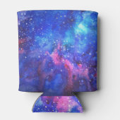 Rafraîchisseur Pour Canette Ciel de nuit de l'aquarelle de Galaxy. (Dos)