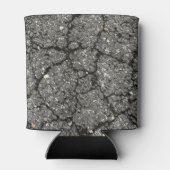 Rafraîchisseur Pour Canette Ciment de pavage de rue d'asphalte noir (Dos)