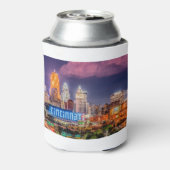 Rafraîchisseur Pour Canette Cincinnati Night Skyline Can Cooler 2019 (Can Dos)