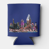 Rafraîchisseur Pour Canette Cincinnati, Ohio en graffiti (Devant)