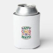Rafraîchisseur Pour Canette Cinco de Mayo Fiesta Personalized  (Can devant)