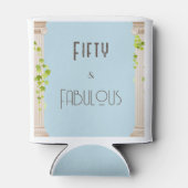 Rafraîchisseur Pour Canette Cinquante Fabuleux Anniversaire Elégant Thème Grec (Dos)