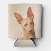 Rafraîchisseur Pour Canette Cirneco dell’Etna Peinture - Cute Original Chien A (Devant)