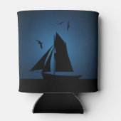 Rafraîchisseur Pour Canette Citation Bleue Océan (Dos)