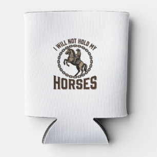Rafraîchisseur Pour Canette Citation de cheval drôle Design vintage de conduit