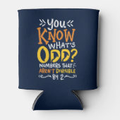 Rafraîchisseur Pour Canette Citation de la fraction enseignant de mathématique (Devant)