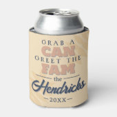 Rafraîchisseur Pour Canette Citation de réunion famille Pastel conçue Can Cool (Can devant)