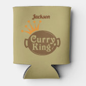 Rafraîchisseur Pour Canette Citation du chef épicé de Curry Loover (Devant)