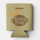 Rafraîchisseur Pour Canette Citation du chef épicé de Curry Loover (Dos)