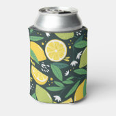Rafraîchisseur Pour Canette Citron Abstrait : Art Moderne Sans Seamless. (Can Dos)
