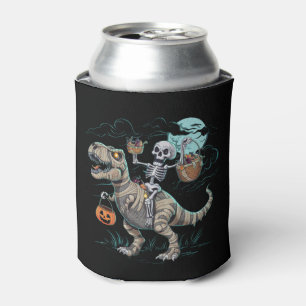 Rafraîchisseur Pour Canette Citrouille d'Halloween T rex de dinosaure montant