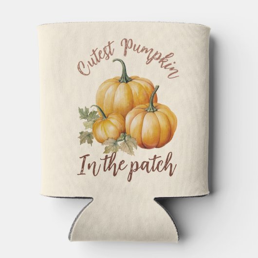 Rafraîchisseur Pour Canette Citrouille le plus précis dans le patch (Dos)