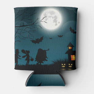 Rafraîchisseur Pour Canette Citrouilles d'Halloween : Dark Castle Blue Moon