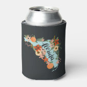 Rafraîchisseur Pour Canette Citrus Florida State Silhouette (Can devant)