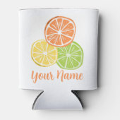 Rafraîchisseur Pour Canette Citrus Orange Citron Lime été (Devant)